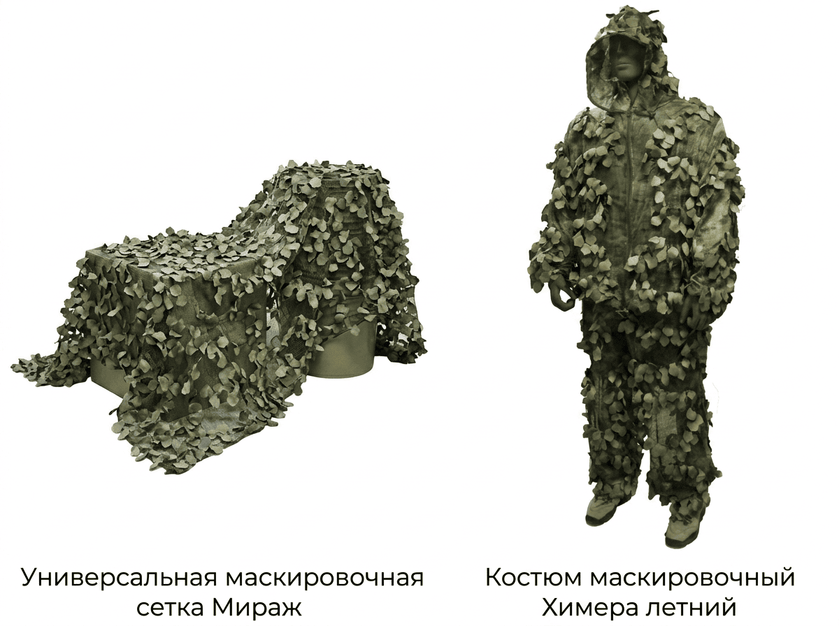 маскировка снаряжения